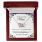 To My Amazing Mom | Interlocking Hearts Necklace