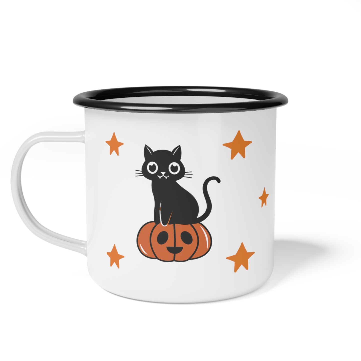 Halloween Black Cat Mug-12oz