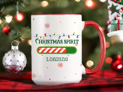 "Christmas Spirit Loading" Coffee Mug