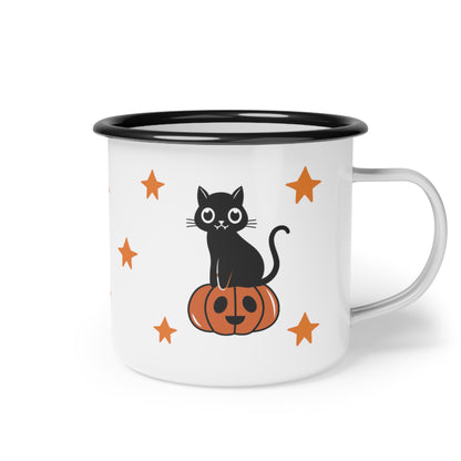 Halloween Black Cat Mug-12oz