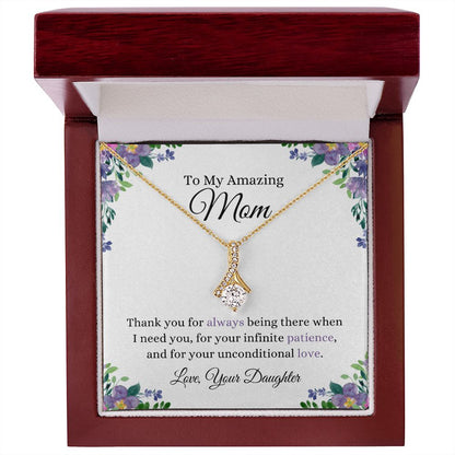 Alluring Beauty Necklace | Gift for Mom from Daughter | Mother's Day, Birthday, Thank You Gift