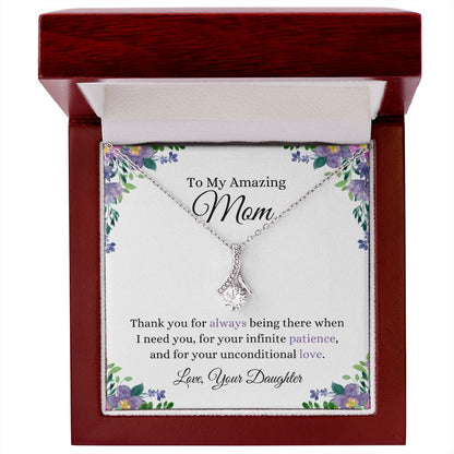 Alluring Beauty Necklace | Gift for Mom from Daughter | Mother's Day, Birthday, Thank You Gift