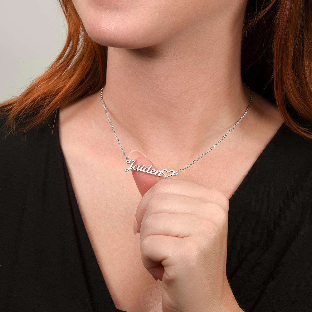 Para la mejor Mama | CustomizeMe Heart Name Necklace