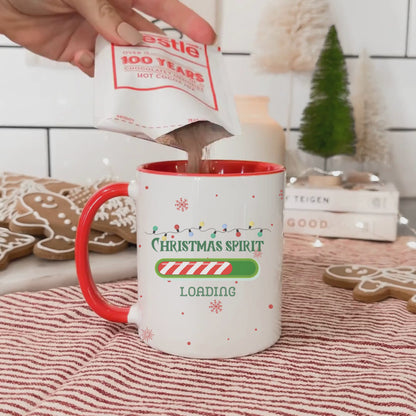 "Christmas Spirit Loading" Coffee Mug
