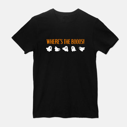 Where's the Booos Unisex T-Shirt Helenity Gift Shop