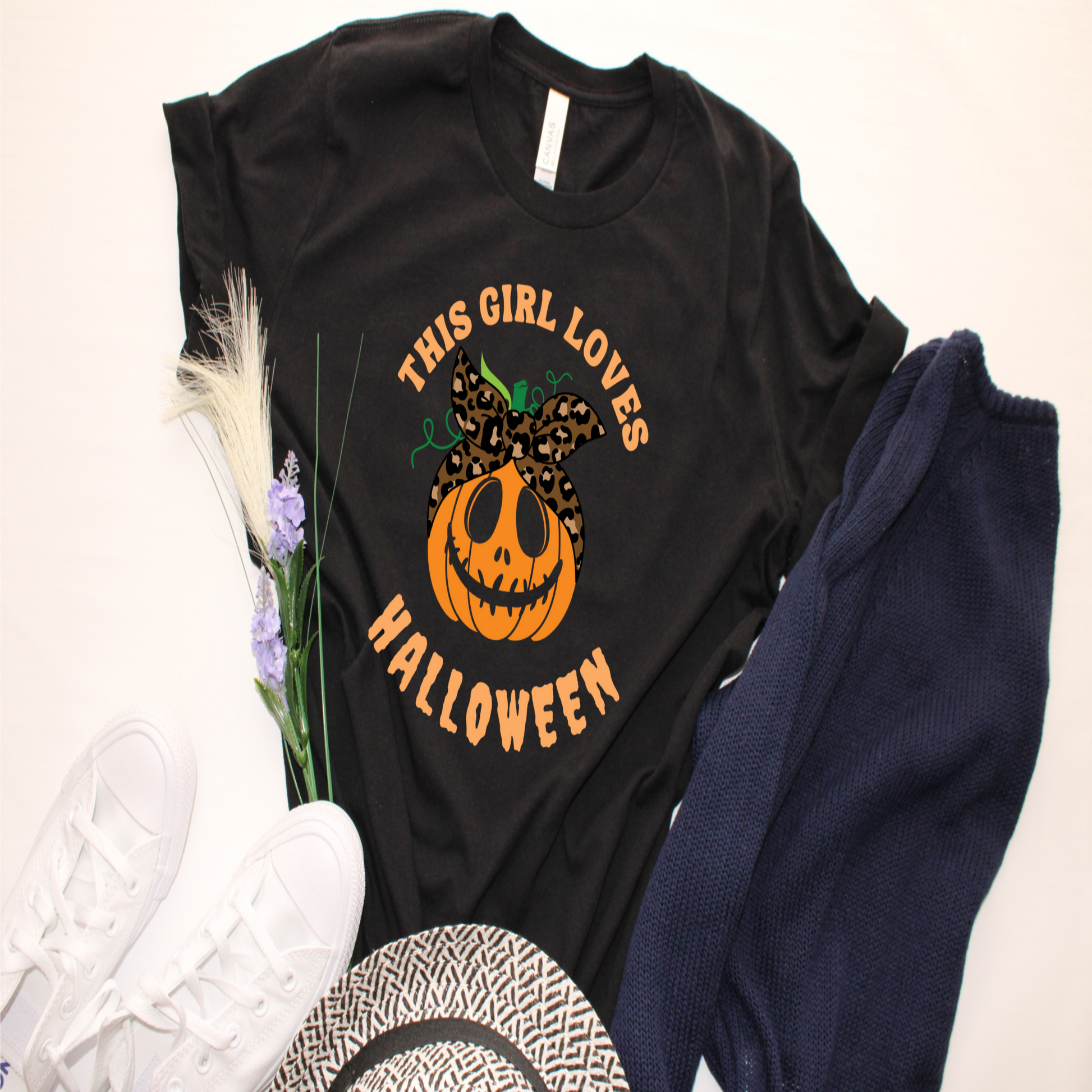 This Girl Loves Halloween Tee Helenity Gift Shop