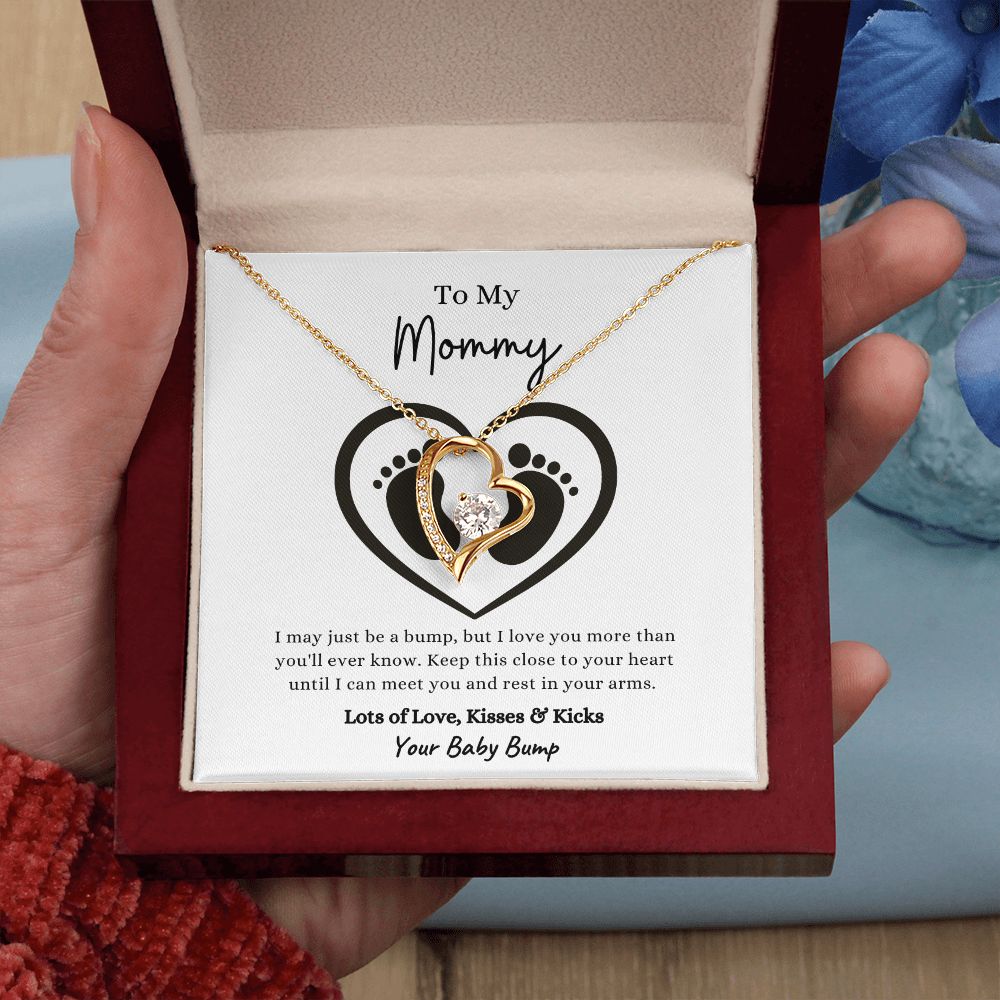 To My Mommy | I Love You More than You'll Ever Know (Forever Love Necklace) Helenity Gift Shop