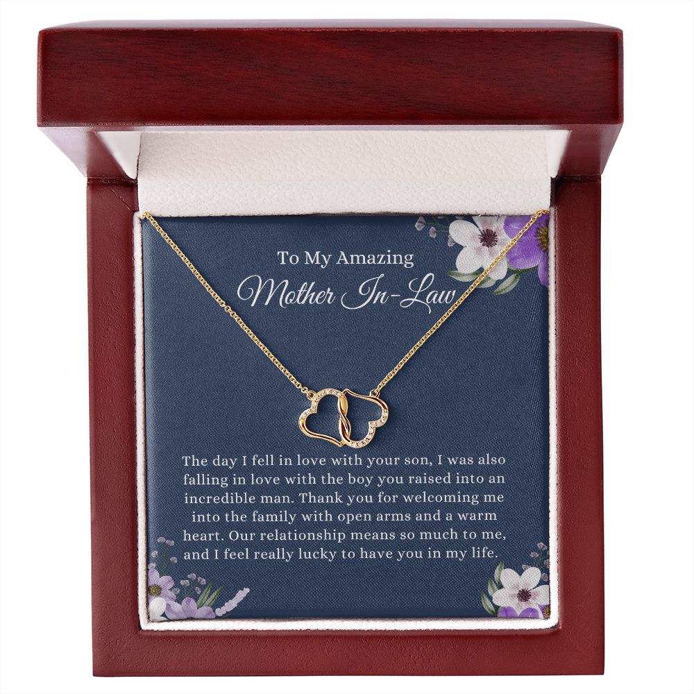My Amazing Mother In-Law | Everlasting Love 10K Gold Necklace