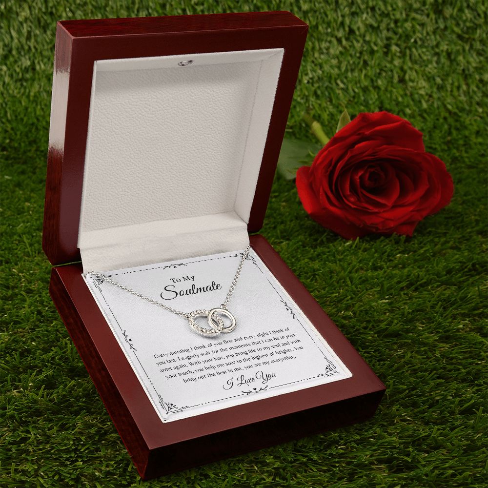 To My Soulmate, My Everything | Perfect Pair Necklace Helenity Gift Shop