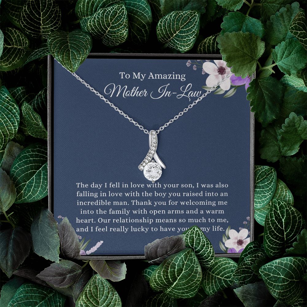 My Amazing Mother In-Law, Thank You for Welcoming Me | Alluring Beauty Necklace
