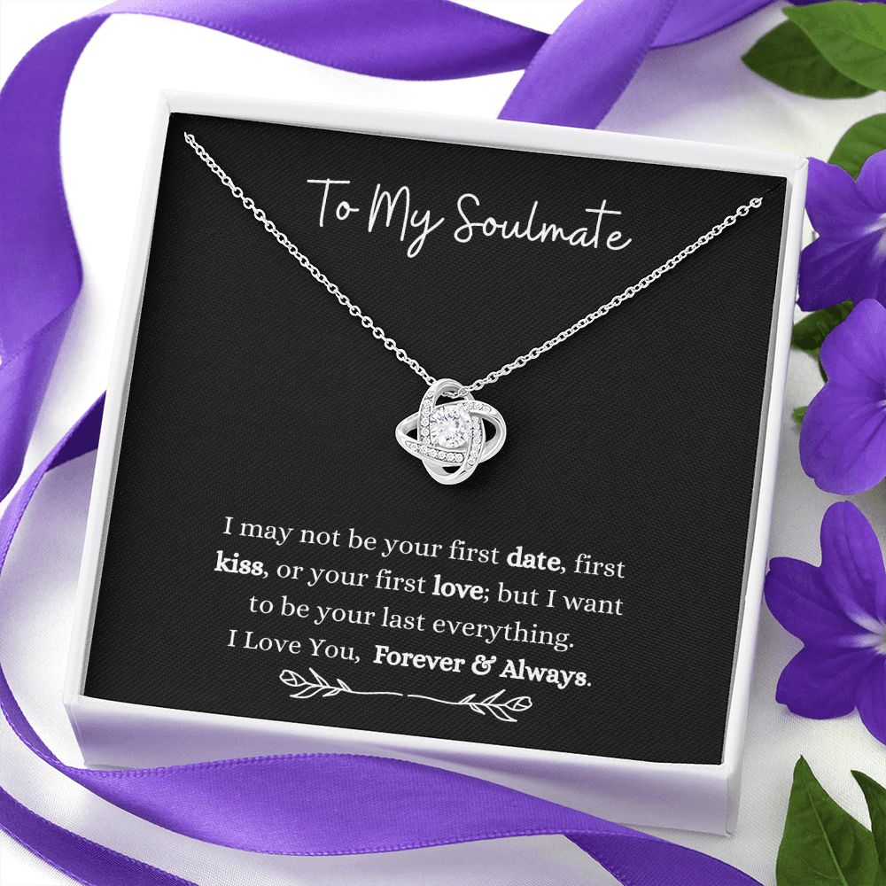 To my Forever Soulmate | Love Knot Necklace Helenity Gift Shop