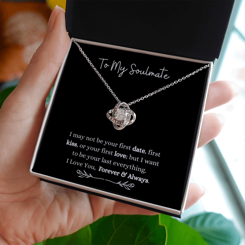 To my Forever Soulmate | Love Knot Necklace Helenity Gift Shop