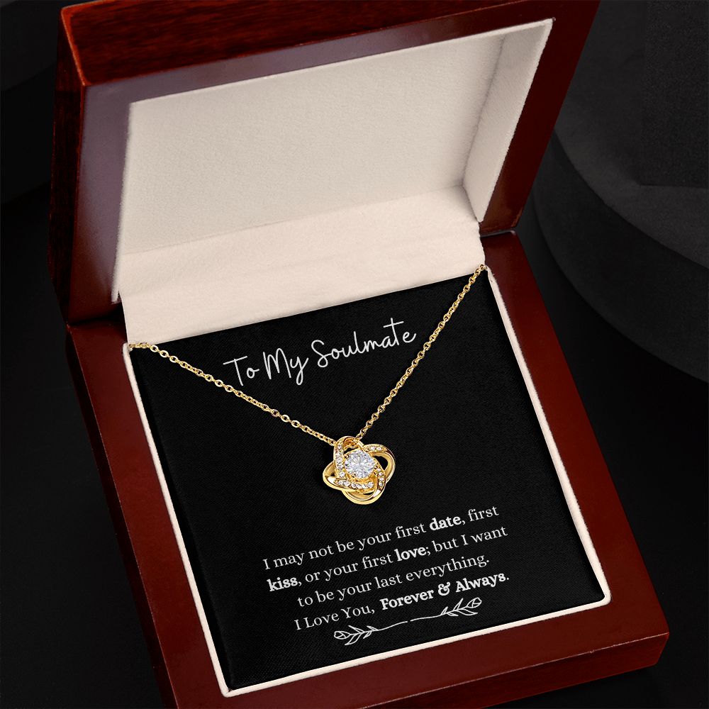 To my Forever Soulmate | Love Knot Necklace Helenity Gift Shop