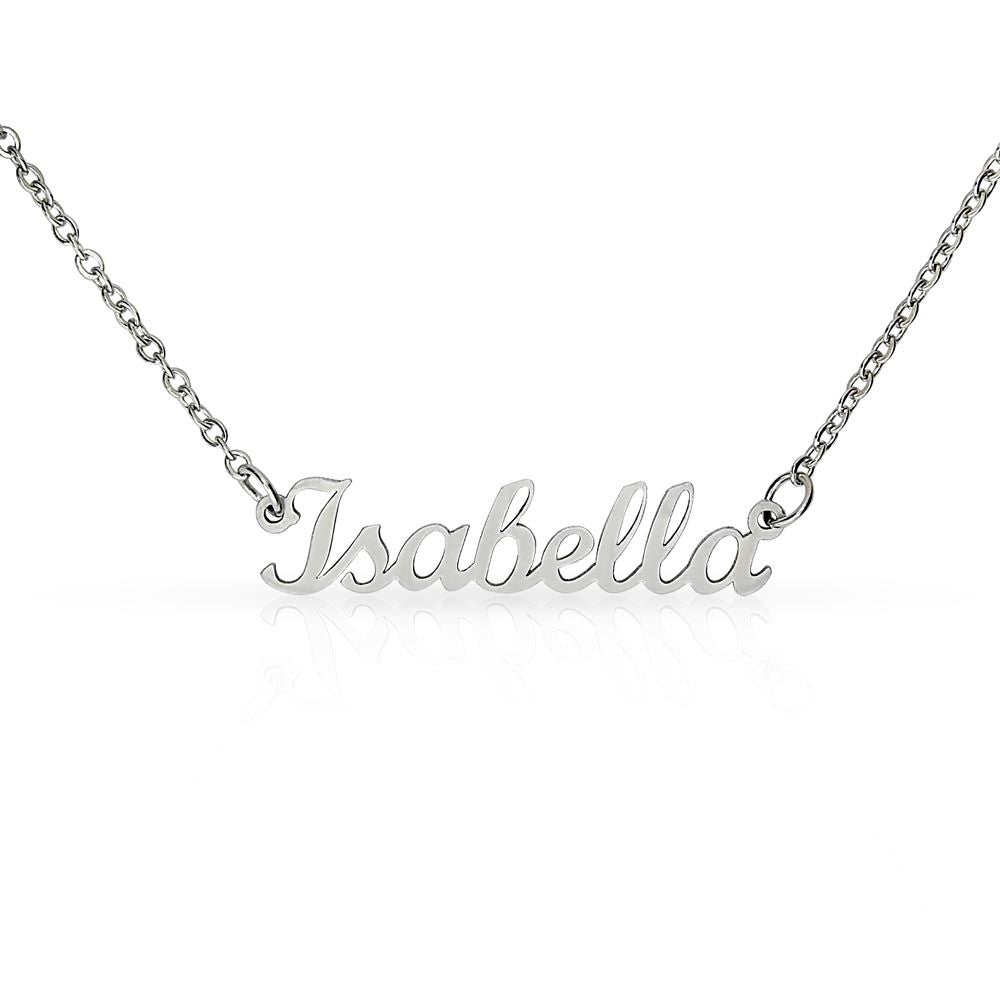CustomizeMe-Name Necklace (no message card) Helenity Gift Shop