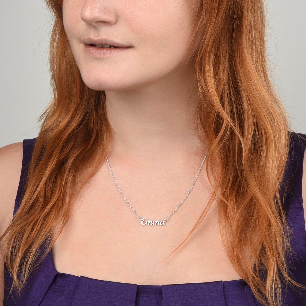 CustomizeMe-Name Necklace (no message card) Helenity Gift Shop