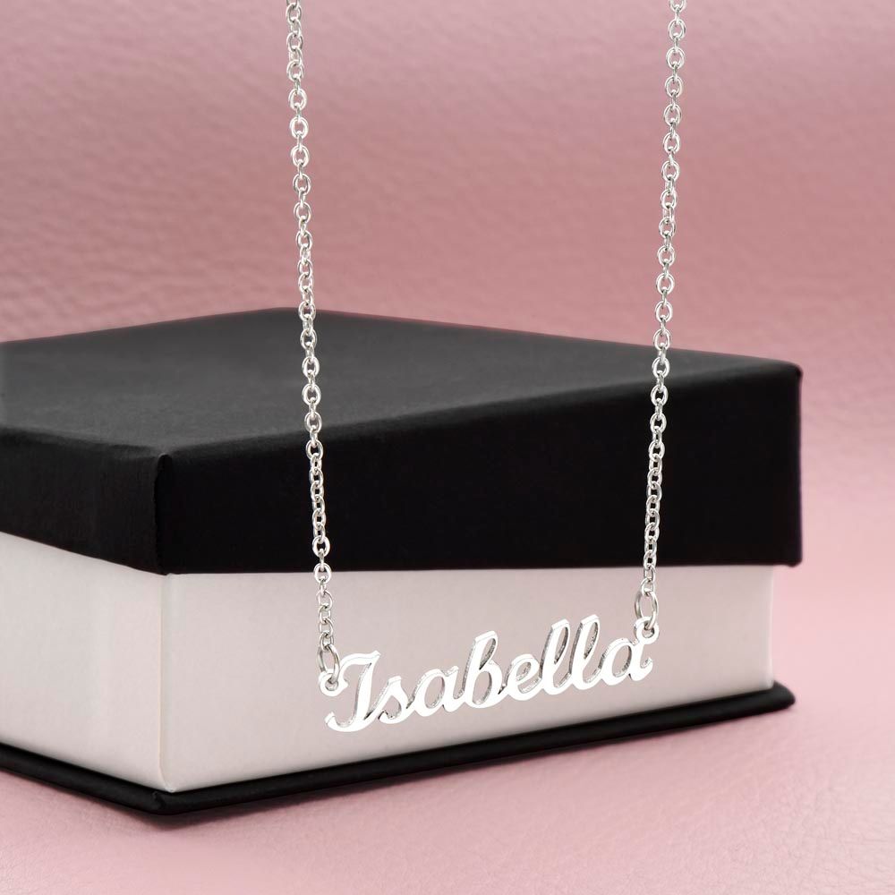 CustomizeMe-Name Necklace (no message card) Helenity Gift Shop